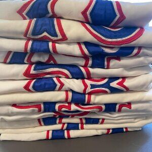 Team Set of 13 Baseball Jerseys  Polyester with Tackle Twill Lettering